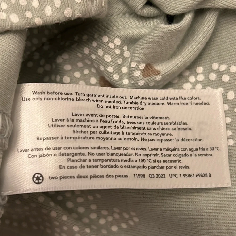 HOPPY EASTER Newborn 2 piece outfit * Short Sleeve Onesie * pair of Long Pants * - Picture 12 of 12